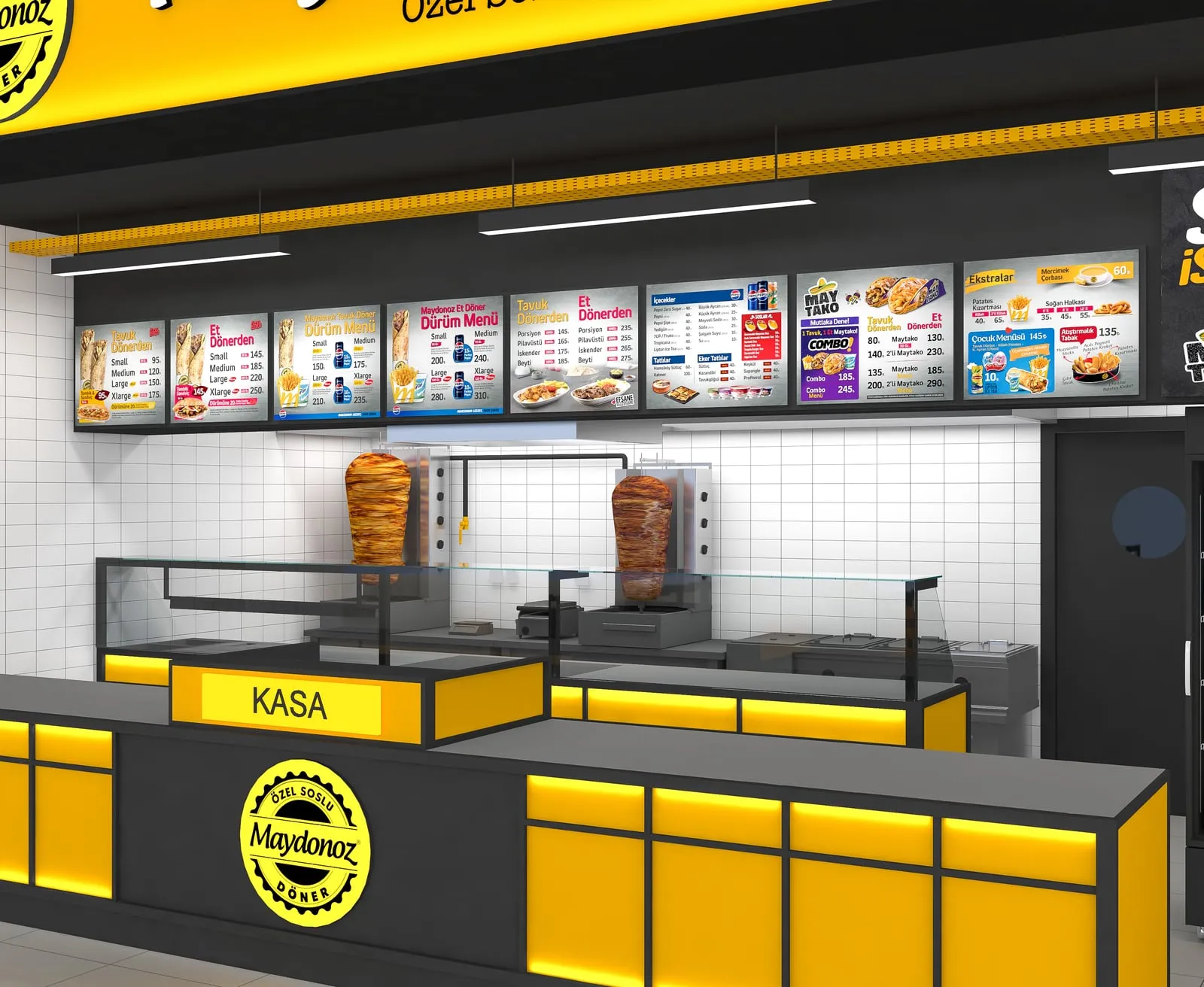 AVM-Konzept (Einkaufszentrum / Foodcourt)