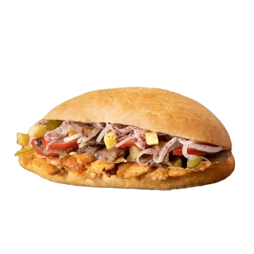 Döner Mix im Fladenbrot