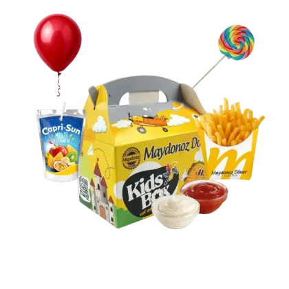 Kids Box Menü mit Pommes, Capri-Sun und Überraschung