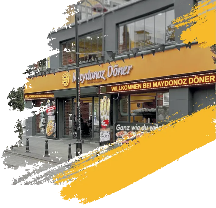 Moderner Maydonoz Döner Store Gastraum